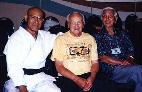 Kimo Hatchie with his teachers Sig Kufferath and Bing Fai Lau